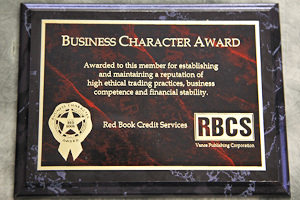 Business Character Award (Red Book)